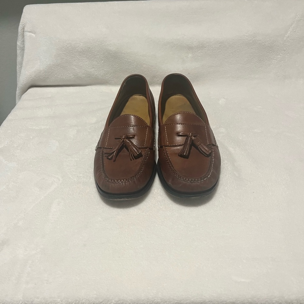 Cole Haan Men's Leather Tassel Loafers - Brown